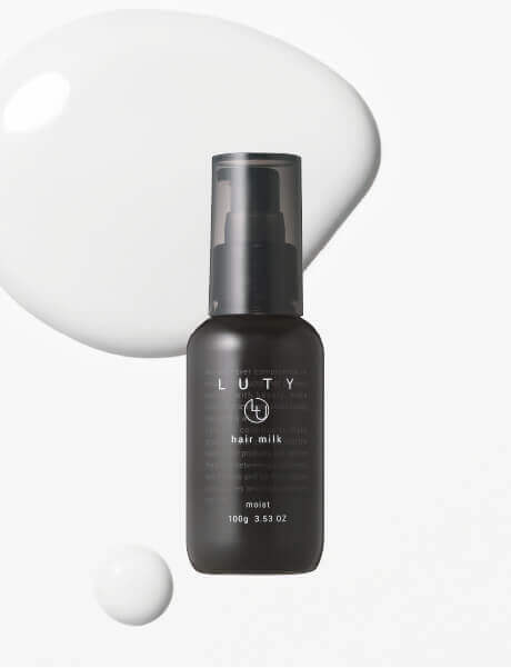 ヘアミルクでうるおす