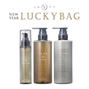 【福袋/25%OFF】LUTY ルーティー スタンダード セット （シャンプー500ml ・トリートメント500ml ・ヘアオイル100ml）【2026】