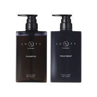 【30％オフ/定期】LUTY HOMME ルーティーオム シャンプー 500ml・トリートメント 500g【1回目/ボトル】【2回目以降/詰替用】